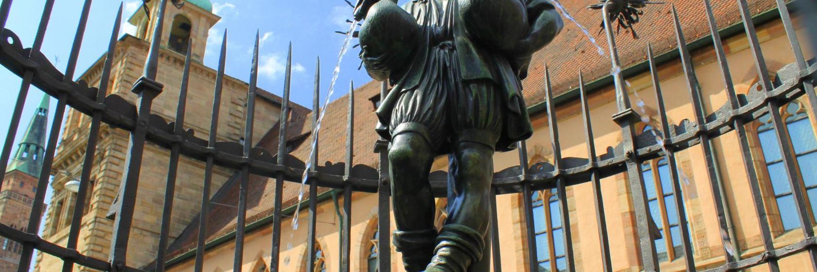 Fuente del Hombre de los gansos